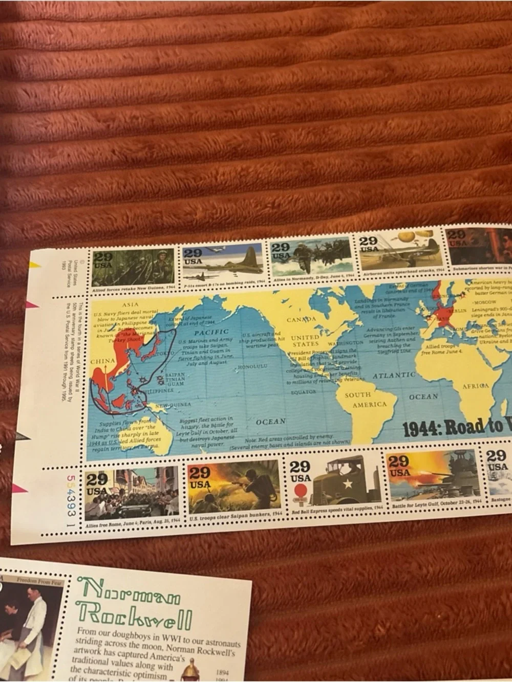 1994 Fish Stamp Collection Book - Multicolor